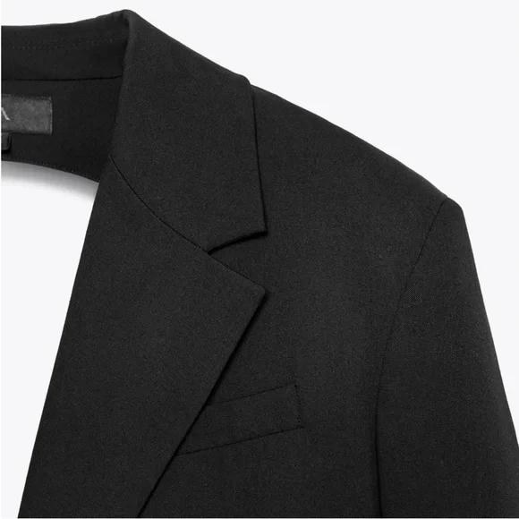 ZARA BLAZER WITH BACK CUT-OUT - Picture 5 of 5